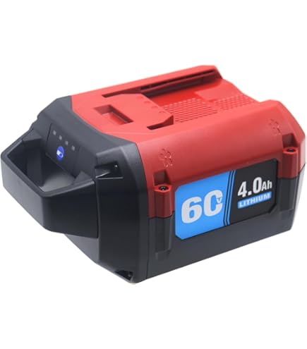 Amazon.com : xiixtoo Replacement 4.0Ah 60V Battery for Toro 60V